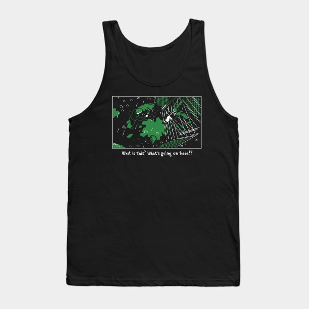 Nightmare Alley - Green Tank Top by demonigote